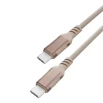 Powerology Power Sync Weave Usb- C To Usb - C (1.2M 4Ft) Dt