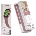 Porodo Aerofit Ii Smartwatch Series 11 Mini 41mmwith Silicone Strap - Rose Gold
