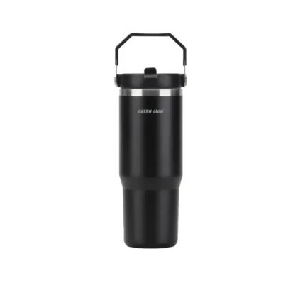Tumbler Rover 900 ML ( Green Lion ) - Black
