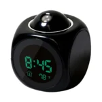Digital Alarm Clock (Black)