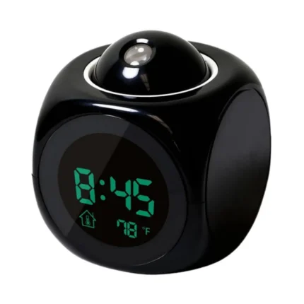 Digital Alarm Clock (Black)