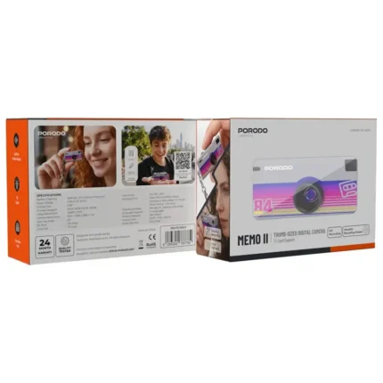 Porodo Memo II Thumb-Sized Digital Camera TF Card Support