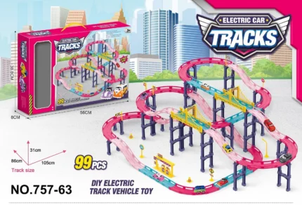 Electric Car Tracks - 99 Pcs