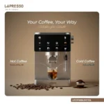 Lepresso Macchina Di Lusso Espresso Machine With Syeam Wand - Image 3