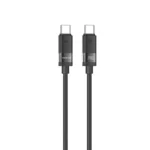 Green Lion Matte Silicone Usb-C To Usb-C Cable 240W 1M-Black - Image 2