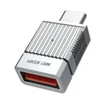 Green Lion 2In1 Otg Adapter Usb- A To Usb- C(120W)