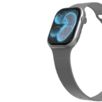 Porodo Aerofit Ii Smartwatch Series 11 46Mm With Silicone Strap - Silver - Image 2