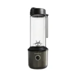 Powerology Press & Refresh Portable Blender 450Ml 2500Mah 6 Blades 126W - Black