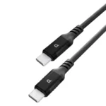 Powerology Power Sync Weave Usb- C To Usb- C(1.2M 4Ft)