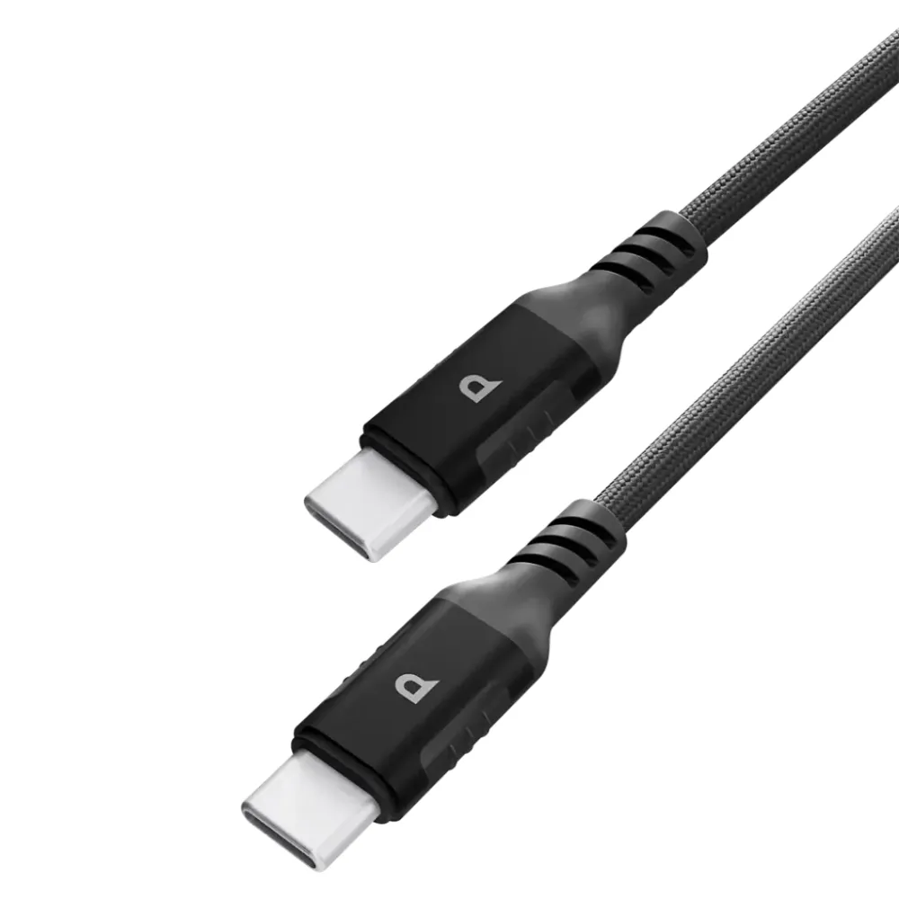 9a0e7370-6a8c-4cd0-aebe-47e9828e2c2d_output.webp Powerology Power Sync Weave Usb- C To Usb- C(1.2M 4Ft) - Image 1