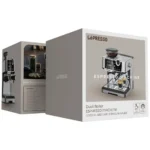 Lepresso Dual Boiler Espresso Machine with Conical Grinder & Pressure Gauge - Silver LPCFFM0030 - Image 4