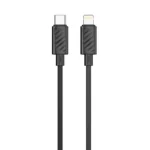 Porodo Blue Usb-c Lightning Cable Fst Charge & (1.2m 4ft 27w Pd)