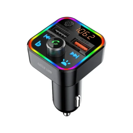 Green Lion Car Fm Transmitter Kit 30W - Black