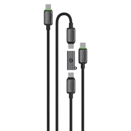 Powerology Argos Dual Usb- C Cables With Connector (3M)