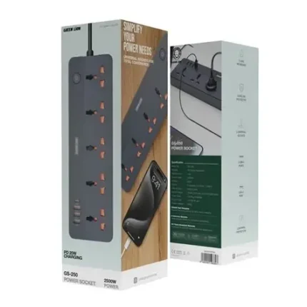 Green Lion Gs- 250 Power Socket 2500W - Black