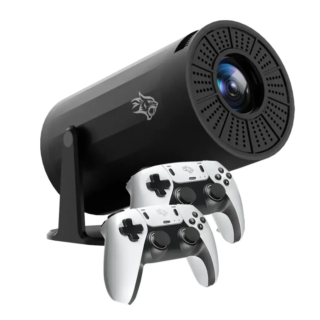 a351ea12-b83c-4083-8cd1-17eda77cc742_PDX639BK6.webp Porodo PDX639 Gaming Projector with Controllers 20000+ Games - Black - Image 1