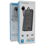 Powerology 6Ac|2990W Power Strip(Pd20W Qc18W 99H Timer)