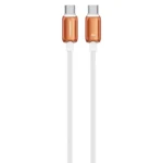 Powerology Zinco Series 60W Usb- C Cable C(1M 3.2Ft) Orange