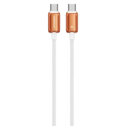 Powerology Zinco Series 60W Usb- C Cable C(1M 3.2Ft) Orange