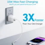 Anker 323 Charger With 310 33W USB-C To Lightning Cable 3ft - Image 3