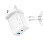 Anker 20W 2-Port High-Speed Charger With Usb-C Cable
