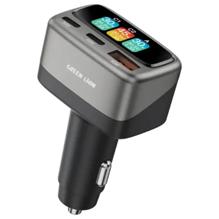 Green Lion Drive Core 105W Tft Car Charger Pd 45W - Grey