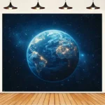 Planetary Wall Tapestry Banner 90.6/70.8 Inch