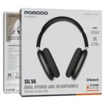 Porodo Soundtec Dual Hybrid Noise Cancellation Headphone With 400 Mah Battery