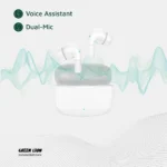 Green Lion Santorini 2- True Wireless Earbuds Tws - White - Image 6
