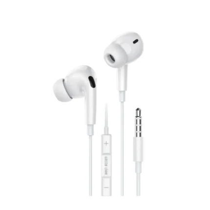 Green Lion Gl-Sterio Pro Wired -Control With Microphone White