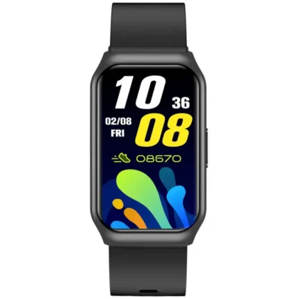 Green Lion Track Fit Smart Watch - Black