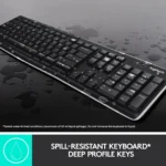 Logitech Mk270 Wireless Keyboard Mouse Combo - Image 3