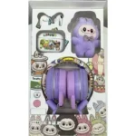 Bluetooth Handfree Labubu Combo Ah 9101-Purple