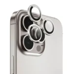 Green Lion Classic Camera Lens For Iphone 16 Pro/Pro Max - White Titanium