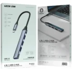 Green Lion 4-in-1 USB-C Hub - Docking Station Adapter - Image 2