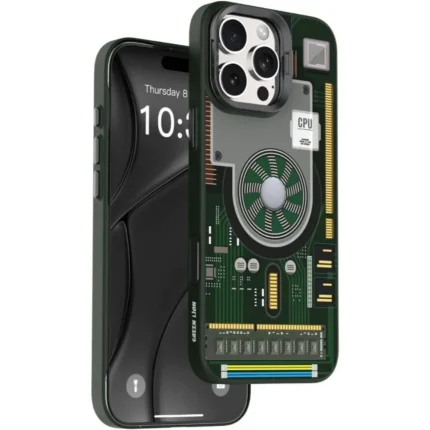 Green Lion Techguard Magsafe Case For Iphone 16Pro - Green