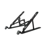 Green Lion Foldable Laptop Stand 7 Tilts - Black