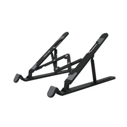 Green Lion Foldable Laptop Stand 7 Tilts - Black
