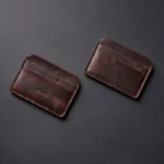 Leather Credit Card-Red (Chrome Tan Pullup Leather)