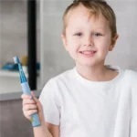 Green Lion Kids Electric Toothbrush - Blue