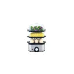 Egg Cooker Green Lion 3-Tier Egg Cooker | Vegetable Steamer 500W - Gray
