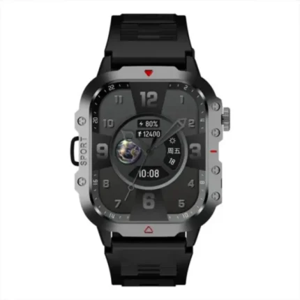 Green Lion Gravix Smart Watch - Black