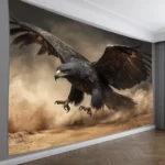 Elegant Flying Eagle Backdrop Banner 90.6/70.8 Inch