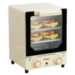 Porodo Lifestyle Vertical Design Temp Glass Mini Oven - White - Image 3