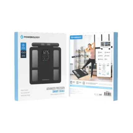 Powerology Advanced Precision 8-Electrode Smart Body Analyzer Scale Composition With
