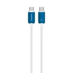 Powerology Zinco Series 60W Usb- C Cable(1M 3.2Ft) Blue