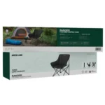 Green Lion Ranger Foldable Camping Chair - Black