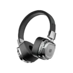Porodo Soundtec Vintage Vintage Headphone - Black Silver