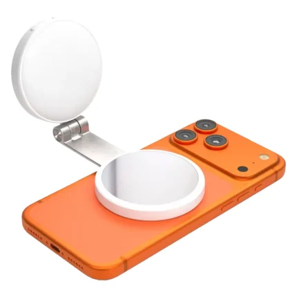 Porodo Lifestyle Nura 360° Rotatable Foldable Magnetic Fill Light With Phone Stand