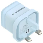 Powerology Lunex Series Fast Charging Adapter 35W-Blue - Image 3